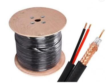 High quality fiber optic rg59 rg6 cctv electric coaxial cable for cctv system 